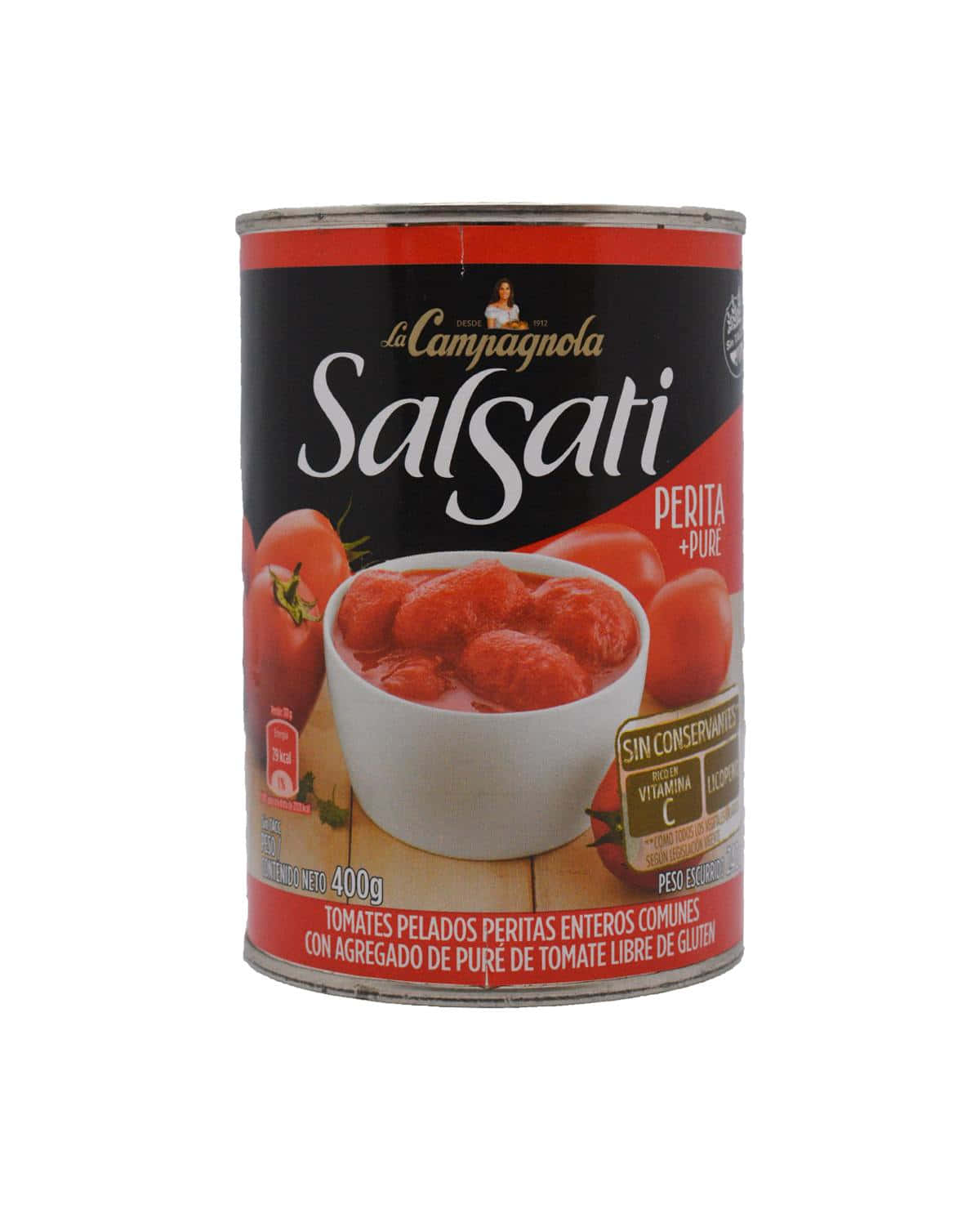 Tomates Peritas La Campagnola Salsati 400 Gr